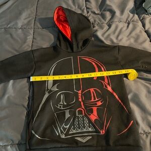 Kids Black and Red Star Wars Hoodie